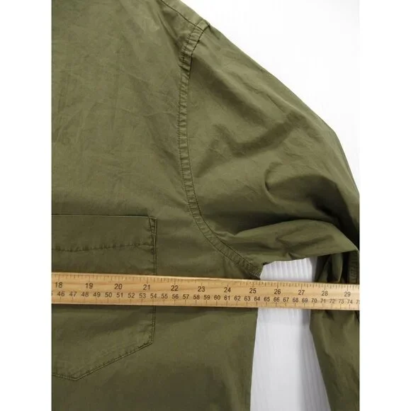 Alex Mill Shirt XL Olive Military Button Down Wash & Go Pocket NEW